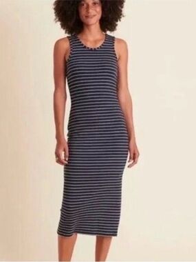 Marine Layer striped Bodycon Midi Knit Dress